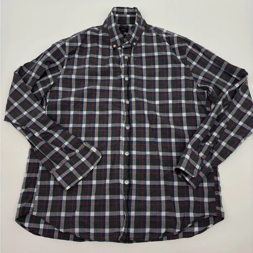 J. crew | Men's Plaid Button-Down Shirt